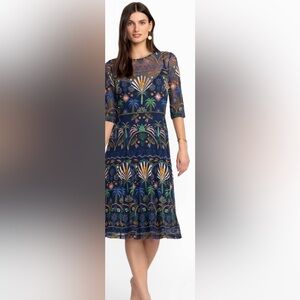 Johnny Was Nova Paneled Midi Dresd